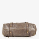 Miu Miu Vitello Grey Satchel Bag