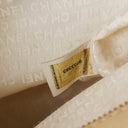 Chanel Vintage Canvas Marshmallow CC Tote