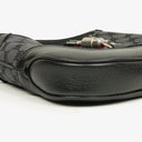Balenciaga x Gucci Black/Grey Canvas/Leather The Hacker Project 1961 Small Jackie Bag