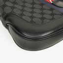 Balenciaga x Gucci Black/Grey Canvas/Leather The Hacker Project 1961 Small Jackie Bag