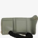 Christian Dior Oblique Saddle Lotus Wallet