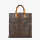 Louis Vuitton Sac Plat Monogram Canvas Bag