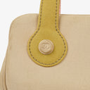 Chanel Vintage Canvas Marshmallow CC Tote