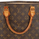 Louis Vuitton Sac Plat Monogram Canvas Bag