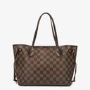 Louis Vuitton Neverfull PM Damier Ebene Canvas Tote Bag