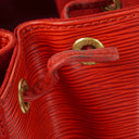 Louis Vuitton Noe Grande Red EPI Leather Shoulder Bag