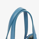 Christian Dior Blue Cannage Quilted Coated Canvas Medium Panarea Tote Bag