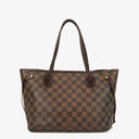 Louis Vuitton Neverfull PM Damier Ebene Canvas Tote Bag
