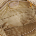 Prada Tessuto Gaufre Beige Shoulder Bag