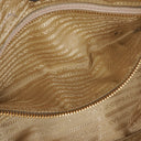 Prada Tessuto Gaufre Beige Shoulder Bag