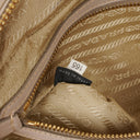 Prada Tessuto Gaufre Beige Shoulder Bag