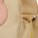 Chanel Vintage Canvas Marshmallow CC Tote