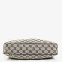 Gucci Monogram Canvas Beige/Navy Medium Pop Hobo Bag