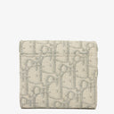 Christian Dior Oblique Saddle Lotus Wallet