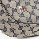 Gucci Monogram Canvas Beige/Navy Medium Pop Hobo Bag