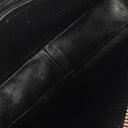 Chanel Vintage CC Black Quilted Lambskin Camera Tassel Bag