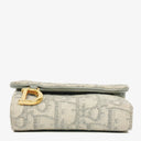 Christian Dior Oblique Saddle Lotus Wallet