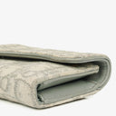 Christian Dior Oblique Saddle Lotus Wallet