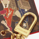 Louis Vuitton Limited Edition Monogram Canvas Illustre Orange Groom Key Holder and Bag Charm