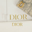 Christian Dior Oblique Saddle Lotus Wallet