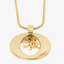 Christian Dior Dior Letters Metal Necklace