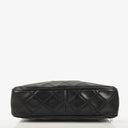 Chanel Vintage CC Black Quilted Lambskin Camera Tassel Bag