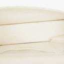 Chanel White Evening Star Quilted Glitter Patent East West Flap Bag