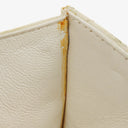 Chanel White Evening Star Quilted Glitter Patent East West Flap Bag