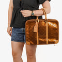 Louis Vuitton Porte-Documents Voyage Bronze Monogram Vernis Briefcase