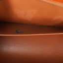 Louis Vuitton Sac Triangle Brown EPI Leather Handbag