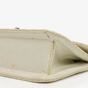 Chanel White Evening Star Quilted Glitter Patent East West Flap Bag