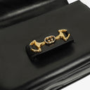 Gucci Black Horsebit 1955 Shoulder Bag