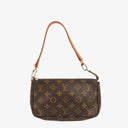 Louis Vuitton Pochette Accessoires Monogram Canvas Clutch Handbag