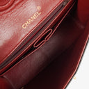 Chanel Medium Classic Vintage Double Flap Bag Black Quilted Lambskin 24K Gold-Plated Hardware