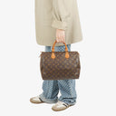 Louis Vuitton Speedy 30 Monogram Canvas Handbag