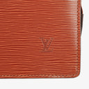 Louis Vuitton Sac Triangle Brown EPI Leather Handbag