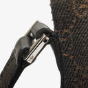 Gucci Brown Mini Baguette Pochette Boat GG Monogram Bag