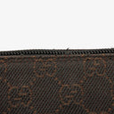 Gucci Brown Mini Baguette Pochette Boat GG Monogram Bag