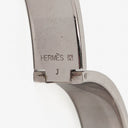 Hermes Pink Enamel Clic H Bracelet