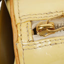 Louis Vuitton Papillon 30 Bedford Perle Monogram Vernis Leather Bag