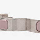 Hermes Pink Enamel Clic H Bracelet