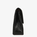 Chanel Medium Classic Vintage Double Flap Bag Black Quilted Lambskin 24K Gold-Plated Hardware