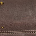 Sac Cartable Paddington en Cuir Marron Chloé