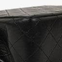 Chanel Medium Classic Vintage Double Flap Bag Black Quilted Lambskin 24K Gold-Plated Hardware