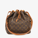 Louis Vuitton Petit Noe Monogram Canvas Shoulder Bag