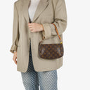 Louis Vuitton Pochette Accessoires Monogram Canvas Clutch Handbag