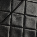 Chanel Medium Classic Vintage Double Flap Bag Black Quilted Lambskin 24K Gold-Plated Hardware