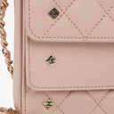 Chanel Light Pink Quilted Lambskin Flap Bag Champaigne Gold - Tone Hardware