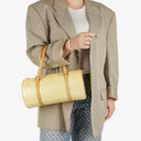 Louis Vuitton Papillon 30 Bedford Perle Monogram Vernis Leather Bag