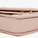 Chanel Light Pink Quilted Lambskin Flap Bag Champaigne Gold - Tone Hardware